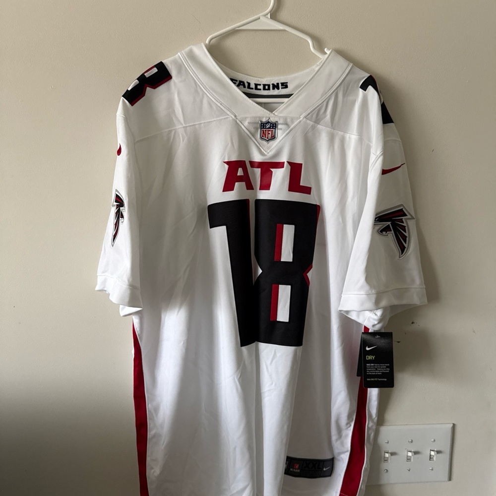 Men’s Nike Calvin Ridley #18 Atlanta Falcons Vapor Lmtd Jersey Sz 2XL NWT RARE - Picture 1 of 7